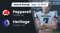 Recap: Pepperell  vs. Heritage  2019