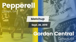 Matchup: Pepperell High vs. Gordon Central   2019