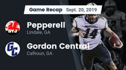 Recap: Pepperell  vs. Gordon Central   2019