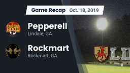 Recap: Pepperell  vs. Rockmart  2019