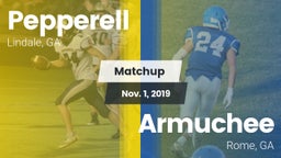 Matchup: Pepperell High vs. Armuchee  2019