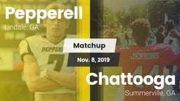 Matchup: Pepperell High vs. Chattooga  2019