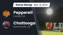 Recap: Pepperell  vs. Chattooga  2019
