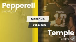 Matchup: Pepperell High vs. Temple  2020