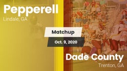 Matchup: Pepperell High vs. Dade County  2020