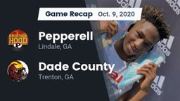 Recap: Pepperell  vs. Dade County  2020