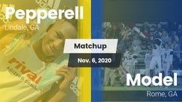Matchup: Pepperell High vs. Model  2020
