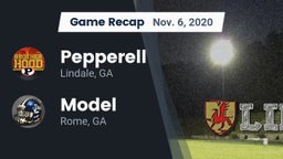 Recap: Pepperell  vs. Model  2020