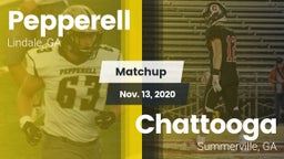 Matchup: Pepperell High vs. Chattooga  2020