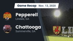 Recap: Pepperell  vs. Chattooga  2020