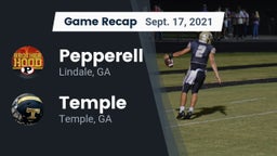 Recap: Pepperell  vs. Temple  2021
