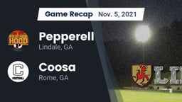 Recap: Pepperell  vs. Coosa  2021
