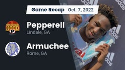 Recap: Pepperell  vs. Armuchee  2022