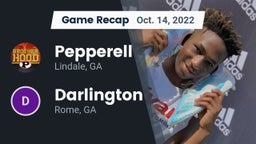 Recap: Pepperell  vs. Darlington  2022