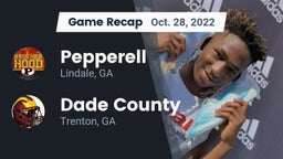 Recap: Pepperell  vs. Dade County  2022