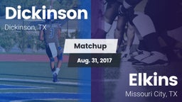 Matchup: Dickinson High vs. Elkins  2017