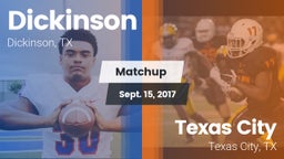 Matchup: Dickinson High vs. Texas City  2017
