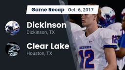 Recap: Dickinson  vs. Clear Lake  2017