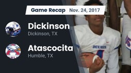 Recap: Dickinson  vs. Atascocita  2017