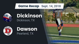 Recap: Dickinson  vs. Dawson  2018