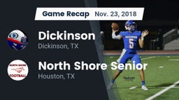 Recap: Dickinson  vs. North Shore Senior  2018