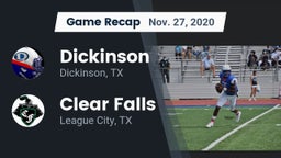Recap: Dickinson  vs. Clear Falls  2020