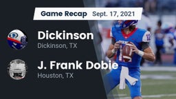 Recap: Dickinson  vs. J. Frank Dobie  2021