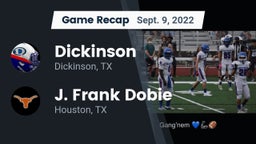 Recap: Dickinson  vs. J. Frank Dobie  2022