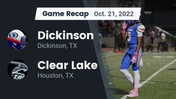 Recap: Dickinson  vs. Clear Lake  2022
