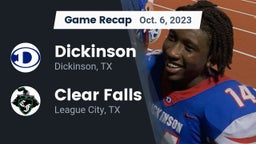 Recap: Dickinson  vs. Clear Falls  2023