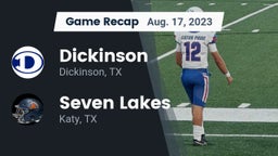 Recap: Dickinson  vs. Seven Lakes  2023