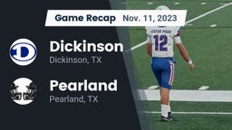 Recap: Dickinson  vs. Pearland  2023