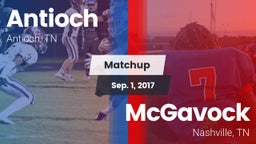 Matchup: Antioch  vs. McGavock  2017