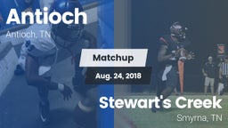 Matchup: Antioch  vs. Stewart's Creek  2018