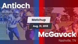 Matchup: Antioch  vs. McGavock  2018