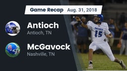 Recap: Antioch  vs. McGavock  2018