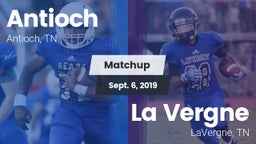 Matchup: Antioch  vs. La Vergne  2019