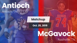 Matchup: Antioch  vs. McGavock  2019