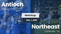 Matchup: Antioch  vs. Northeast  2019