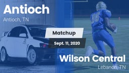 Matchup: Antioch  vs. Wilson Central  2020