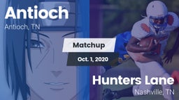 Matchup: Antioch  vs. Hunters Lane  2020