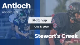 Matchup: Antioch  vs. Stewart's Creek  2020