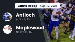 Recap: Antioch  vs. Maplewood  2021