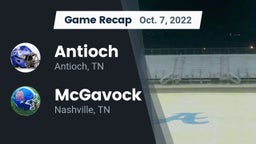 Recap: Antioch  vs. McGavock  2022