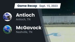 Recap: Antioch  vs. McGavock  2023