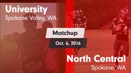Matchup: University High vs. North Central  2016