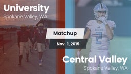 Matchup: University High vs. Central Valley  2019