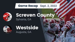 Recap: Screven County  vs. Westside  2022