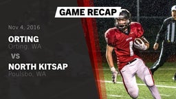 Recap: Orting  vs. North Kitsap  2016