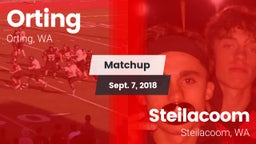 Matchup: Orting  vs. Steilacoom  2018